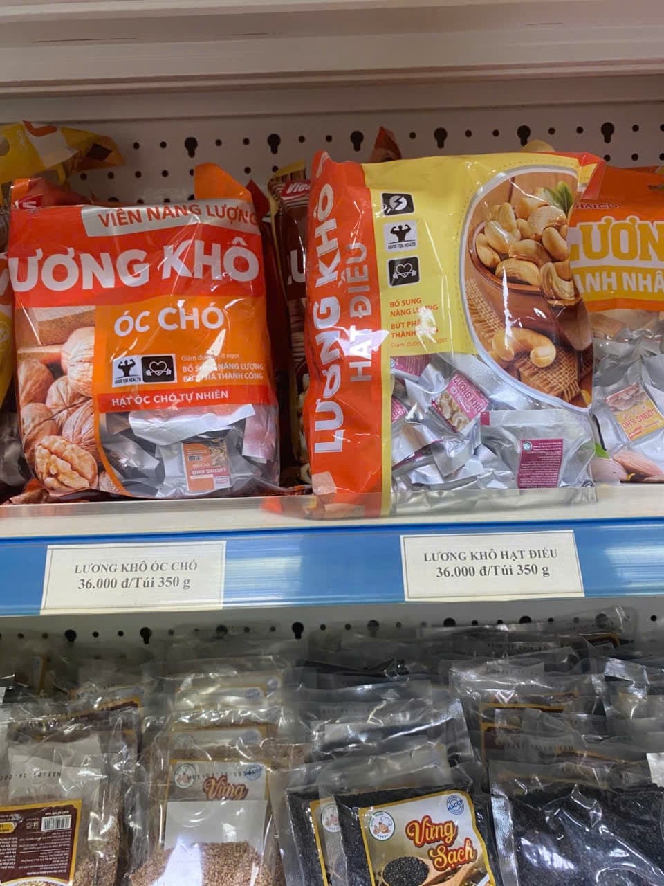 Lương khô các loại