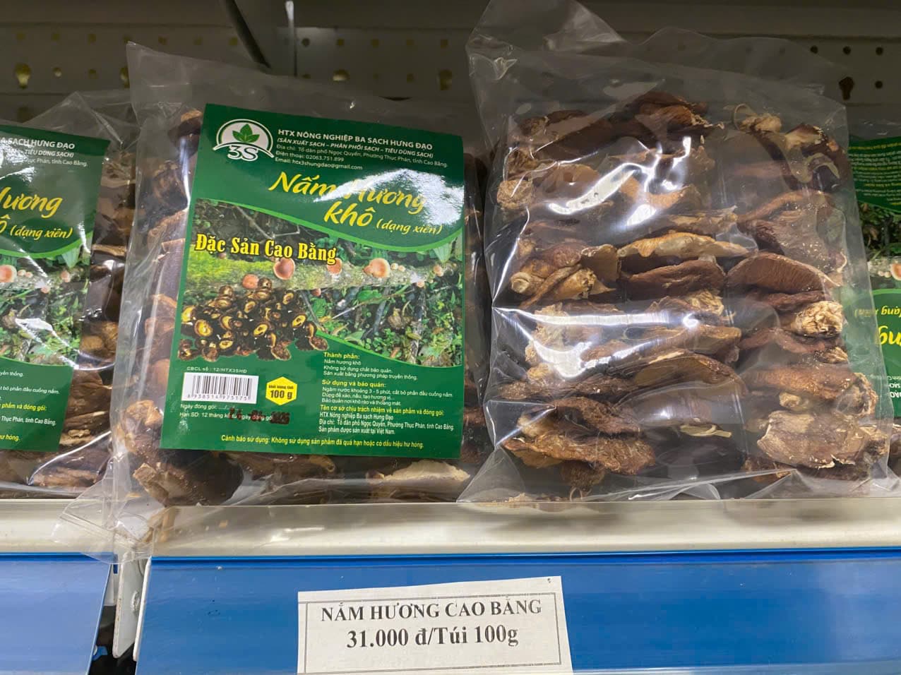 Nấm hương xiên Cao Bằng