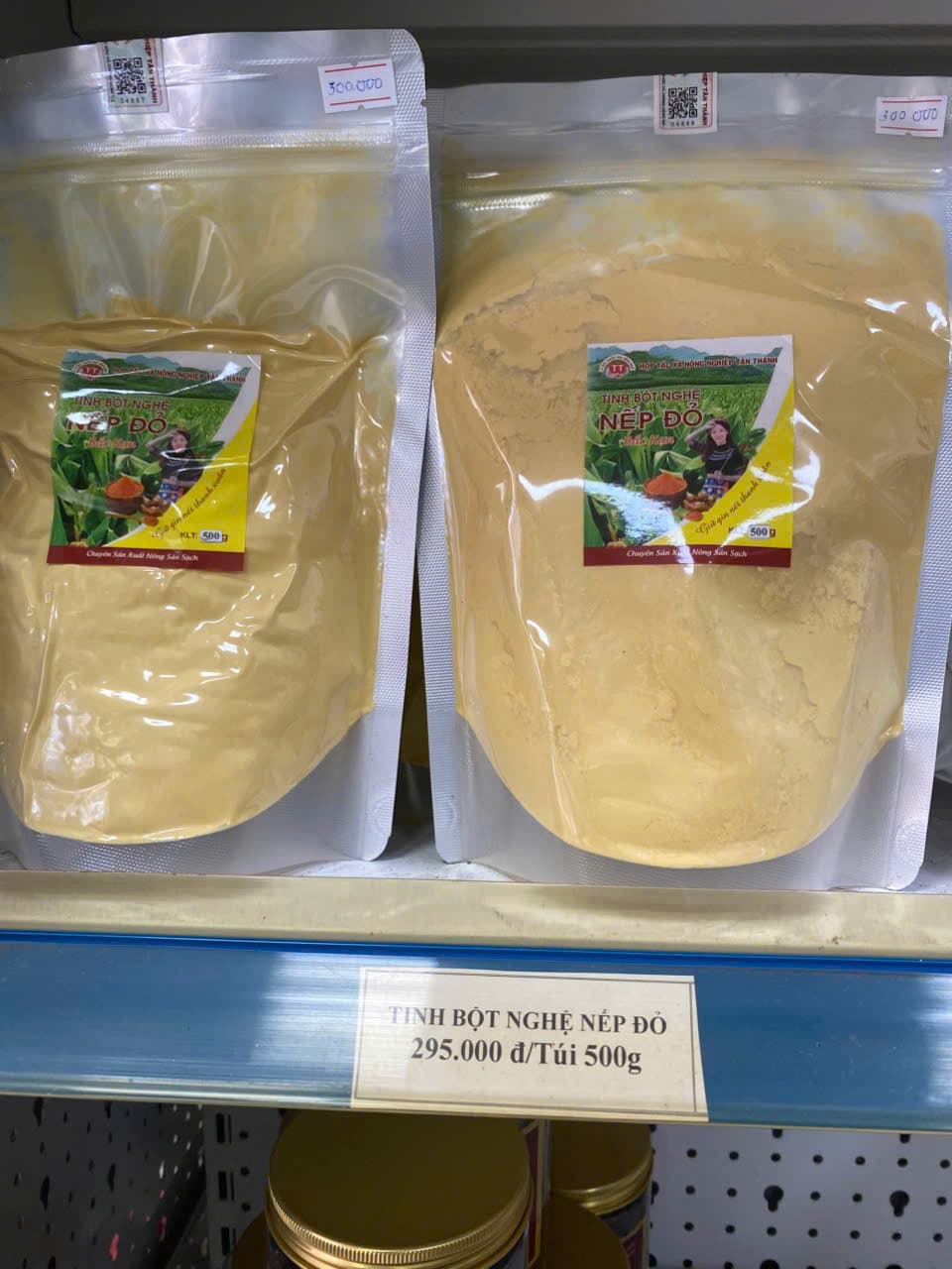 Tinh bột nghệ nếp đỏ