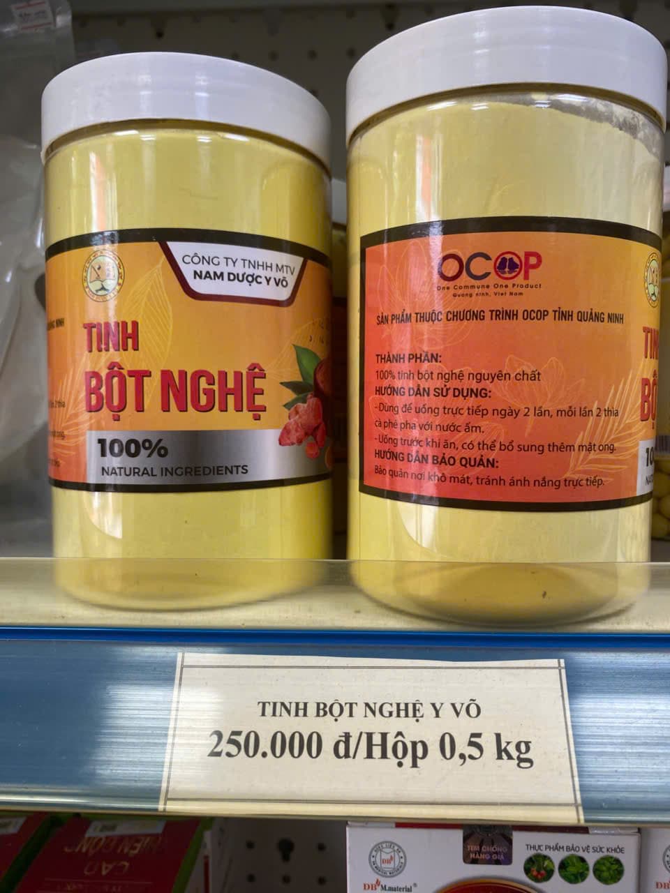 Tinh bột nghệ Y Võ