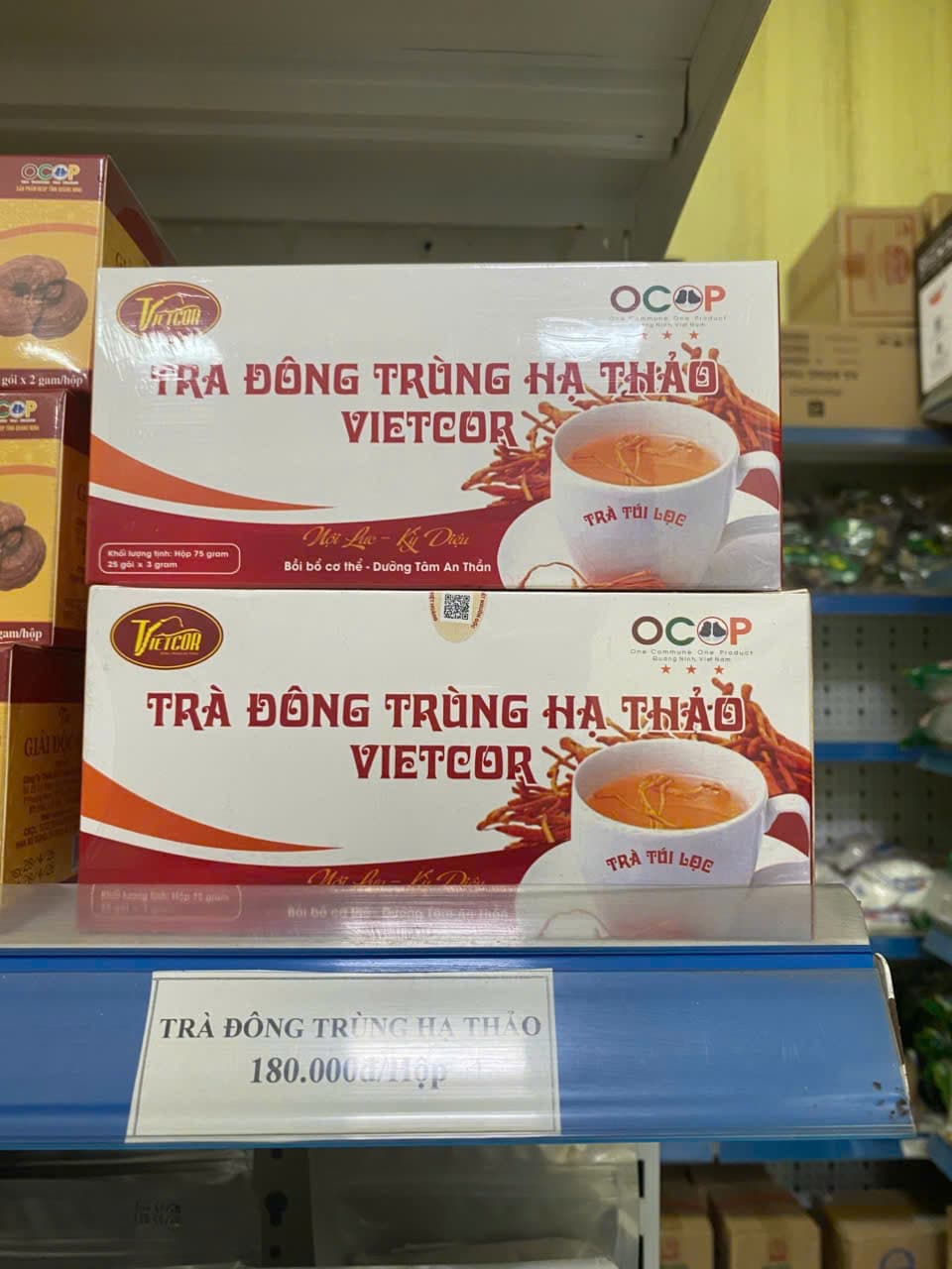 Trà Đông trùng hạ thảo Vietcor